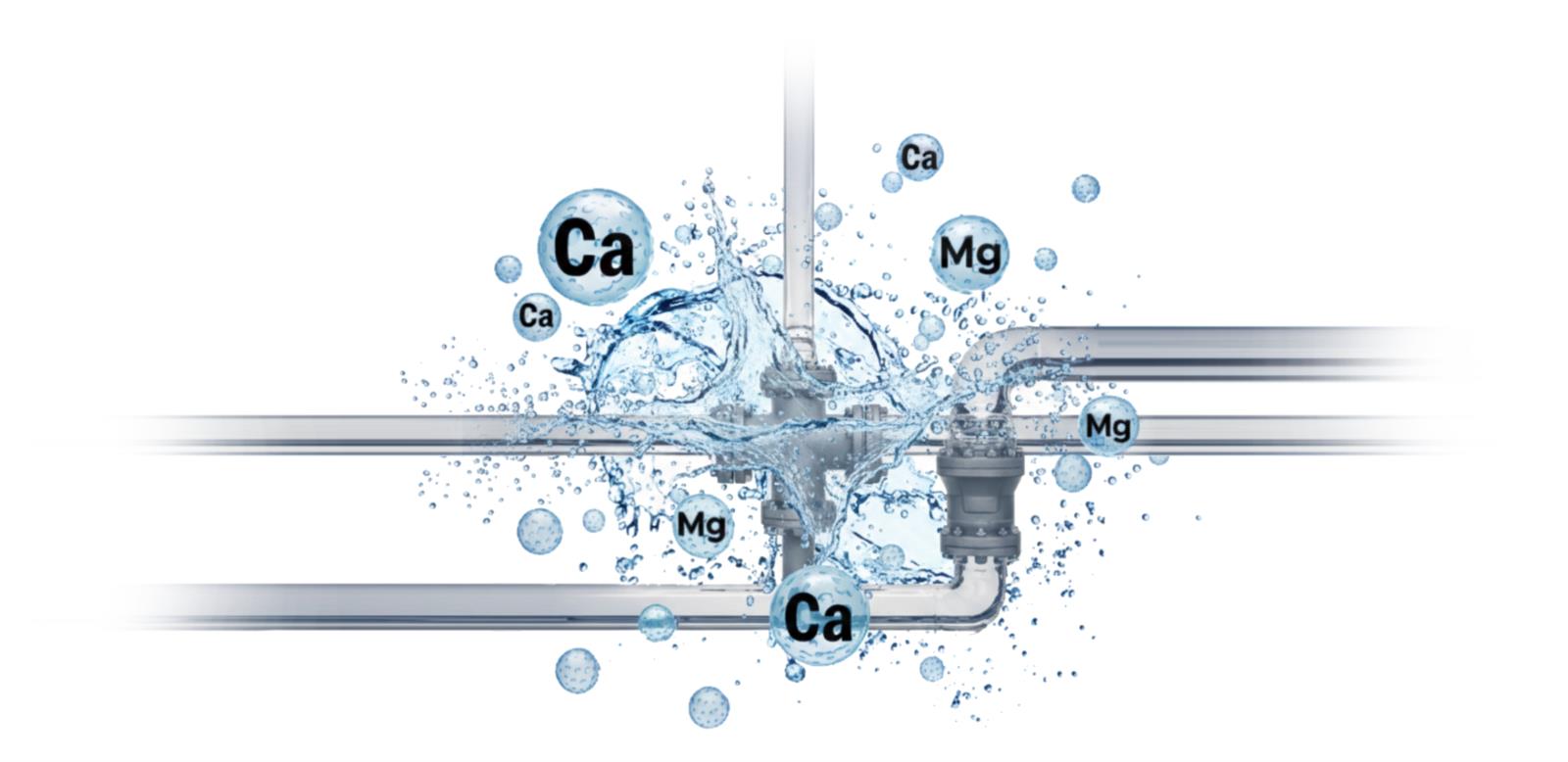 אילוסטרציה למערכת ריכוך מים