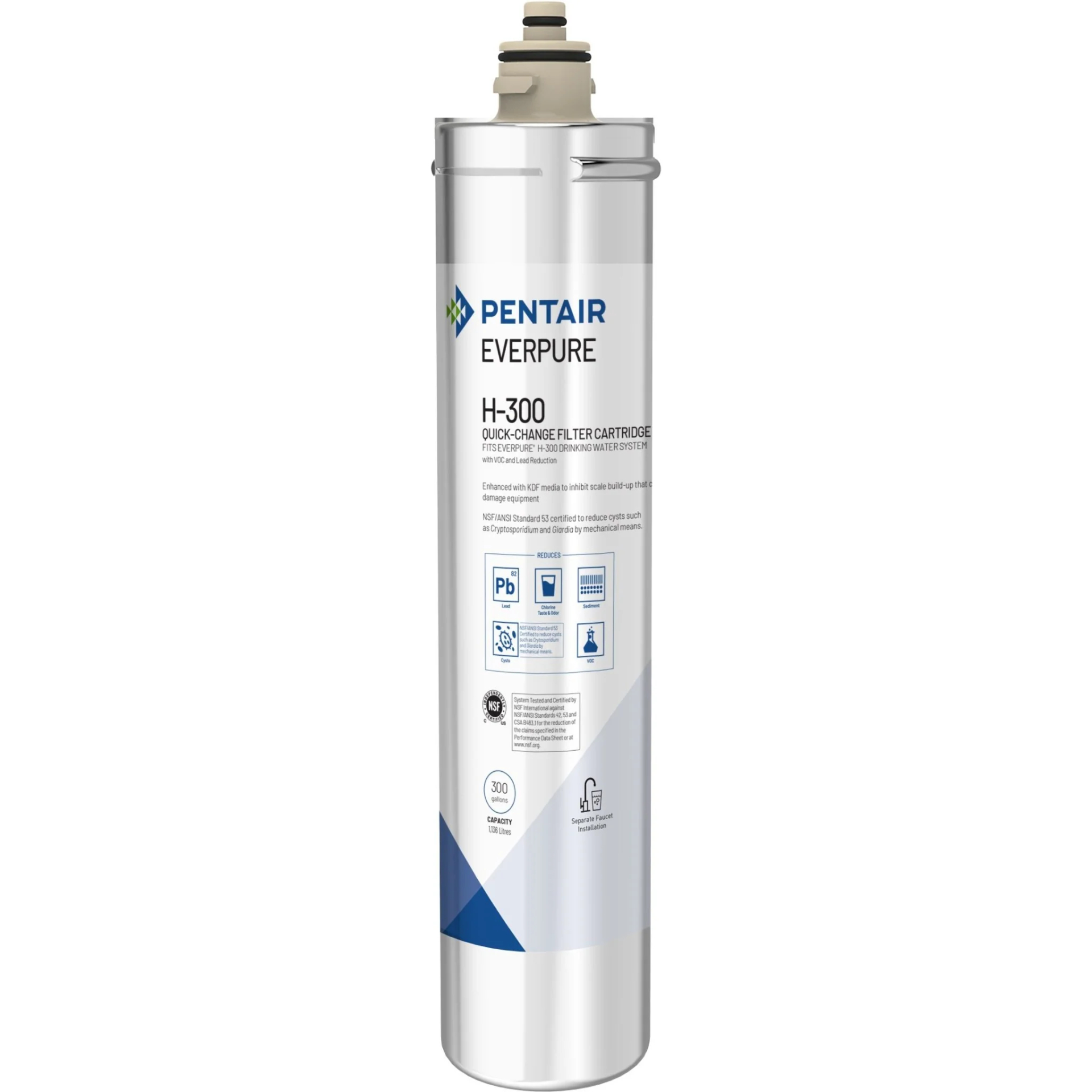 תרמיל החלפה מקורי מהיבואן הרשמי Everpure H-300 תרמיל החלפה מקורי מהיבואן הרשמי Everpure H-300
